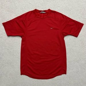 Vintage Nike shirt - embroidered logo/swoosh, gray tag